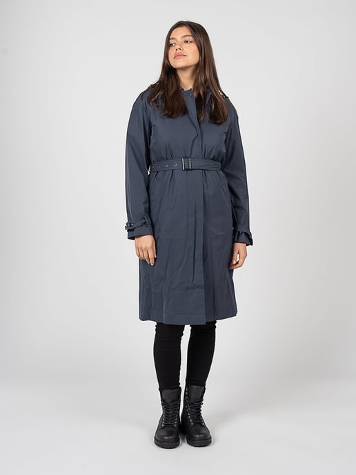 Geox Gabardina Elidia de mujer azul oscuro - Image 2