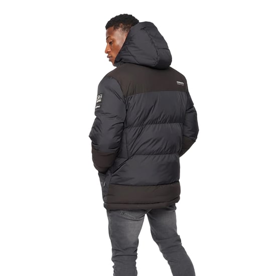 Crosshatch Mens Squadage Panelled Jacket (Black) - Image 2