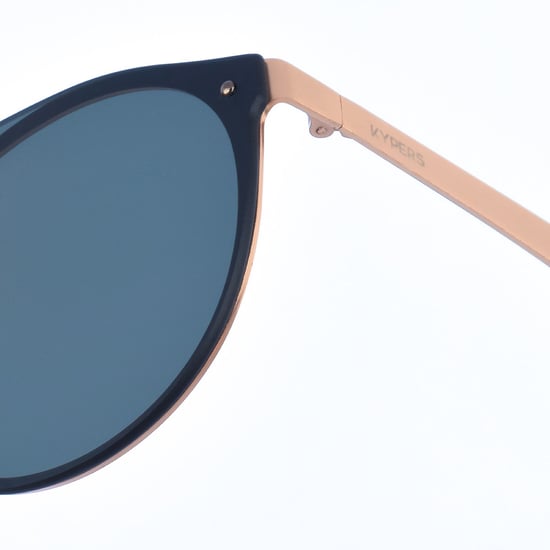 Unisex ALEX Oval Shape Metal Sunglasses