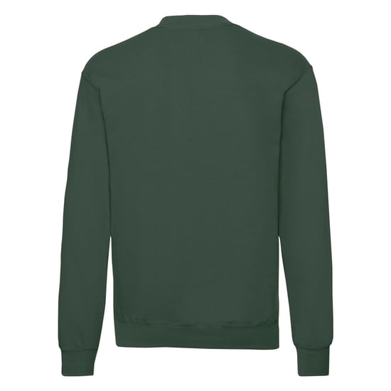 Fruit of the Loom Unisex Adult Classic Drop Shoulder Sweatshirt (Bottle Green) - Image 2