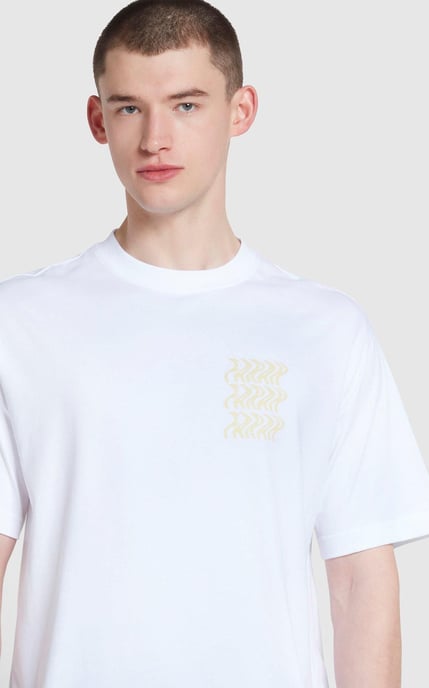 Blond Graphic T-shirt White
