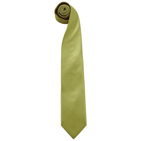 Premier Mens Colours Fashion Tie (Grass Green) - Image 1