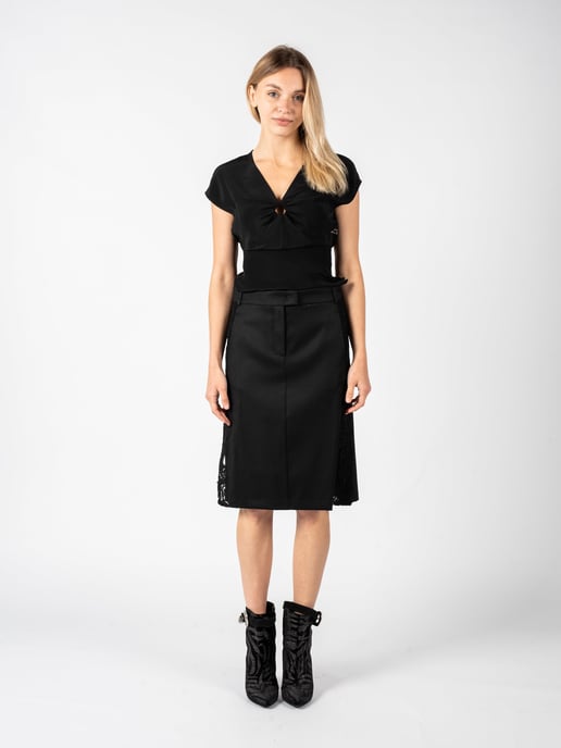 Pinko Falda Glorietta Mujer Negro - Image 2