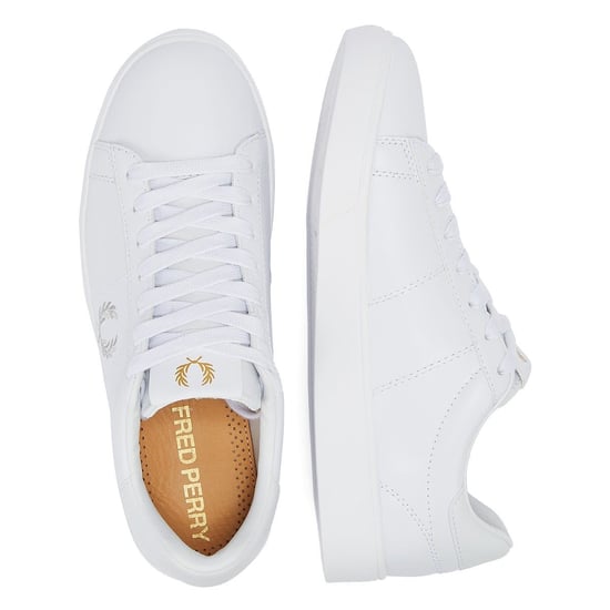 Fred Perry Spencer Leather Mens Trainers - Image 6