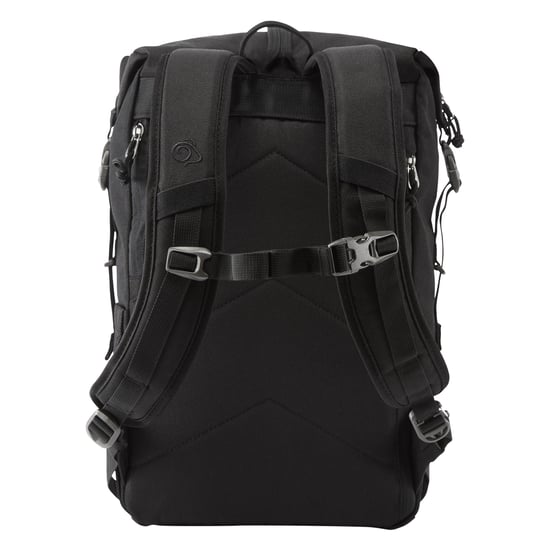 Craghoppers Kiwi Classic Roll Top Backpack (Black)
