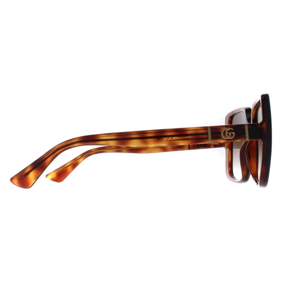 Gucci Cuadrado Mujer Habana Oscuro Marrón Gradiente GG0632S - Image 4