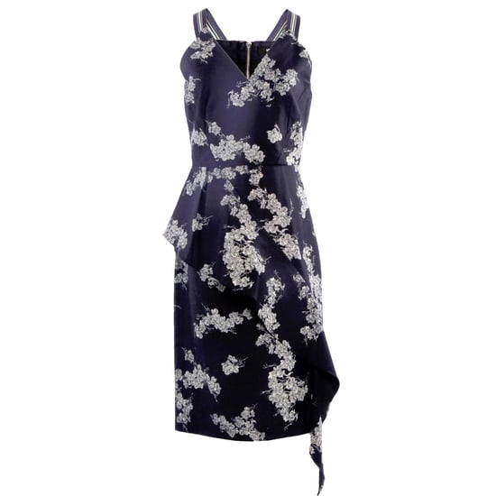 Tailored V-Neck Denim Dress - Image 5