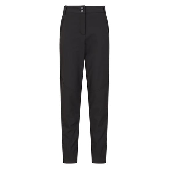 Mountain Warehouse Womens/Ladies Sierra II Softshell RECCO Ski Trousers (Black) - Image 1