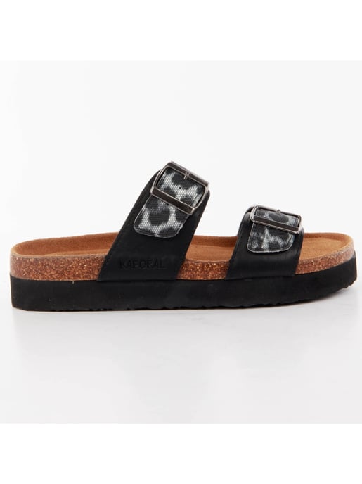 Mules con estampado de leopardo para mujer de Kaporal - Image 3