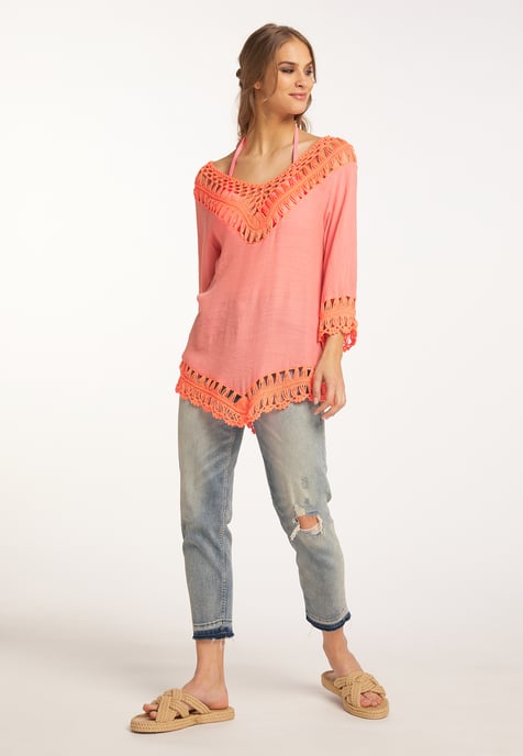 IZIA tunic with crochet part mahisha - Image 2