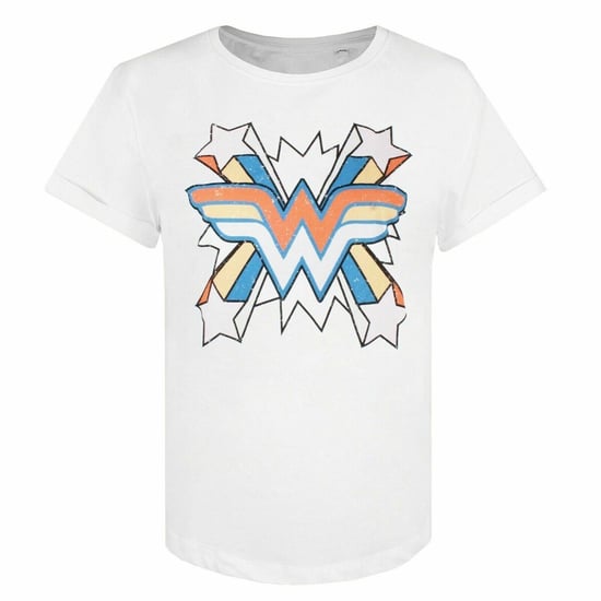 DC Comics Wonder Woman Burst camiseta mujer blanco - Image 1