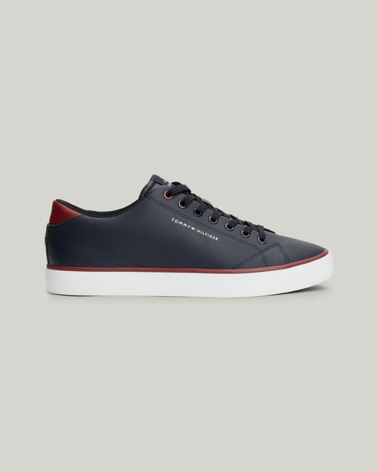 Zapatillas de cuero vulcanizado para hombre TH Essential Core de Tommy Hilfiger - Image 4