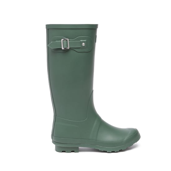 EVER AU Women Goose Tall Gumboots - Olive