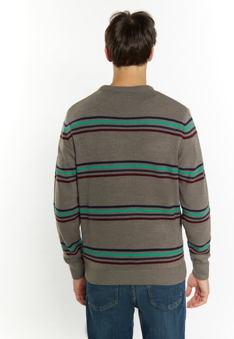 Mo Pullover Men light grey melange - Image 4