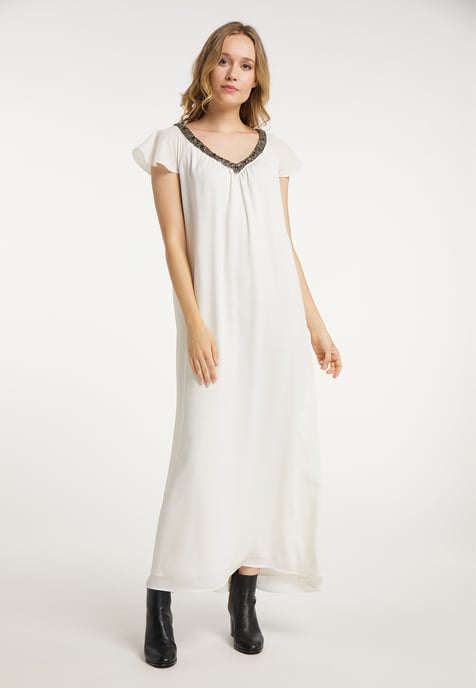Dreimaster Summer dress women off-white - Image 3