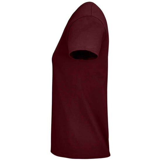 SOLS Womens/Ladies Crusader Organic T-Shirt (Burgundy) - Image 2