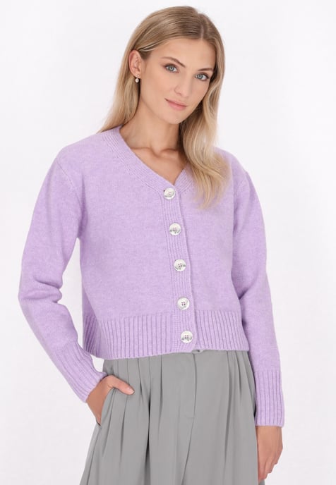 Dreimaster Cardigan women lavender - Image 3