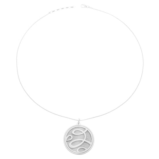 Orphelia 'Serena' Women's 925 Sterling Silver Chain with Pendant - Silver ZH-7096