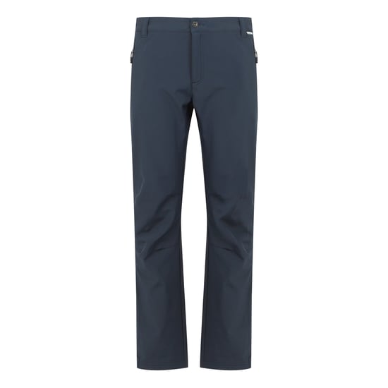 Regatta Great Outdoors Mens Adventure Tech Geo II Wind Resistant Long Leg Softshell Trousers (Navy) - Image 1
