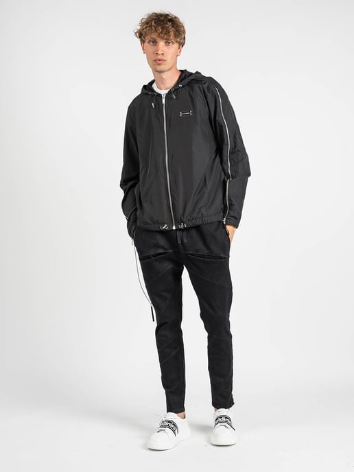 Les Hommes Chaqueta Windbreaker del hombre negro - Image 5