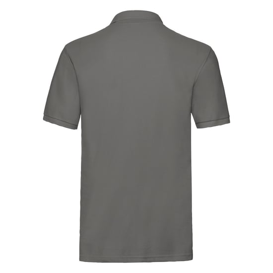 Fruit of the Loom Mens Premium Pique Polo Shirt (Light Graphite) - Image 2