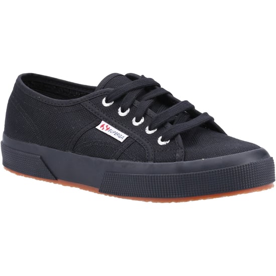 Superga 2750 Cotu Classic 100% Cotton Men's Full Black Trainers - Image 1