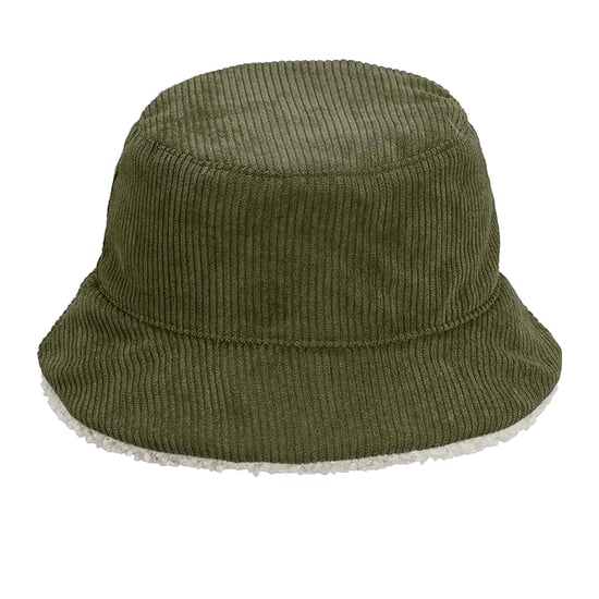 SOLS Unisex Adult 2 in 1 Reversible Bucket Hat (Army/Beige) - Image 2