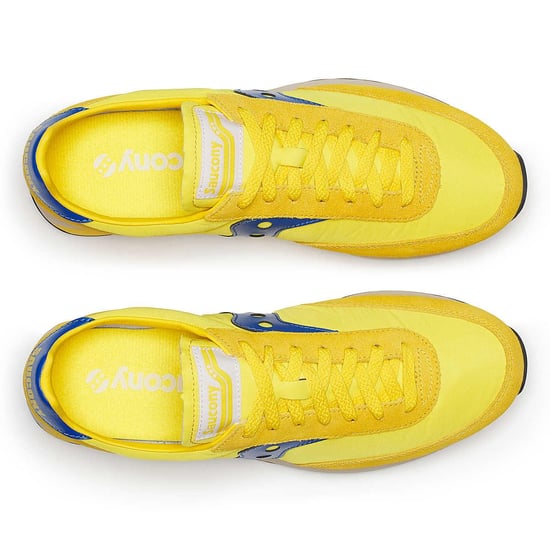 Saucony Trainer 80 Yellow/Blue Trainers - Image 5