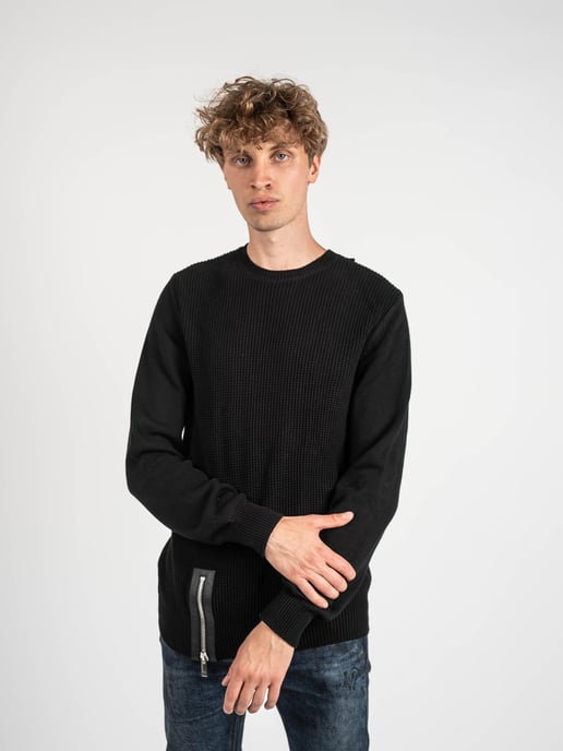 Les Hommes Pullover Men's Black
