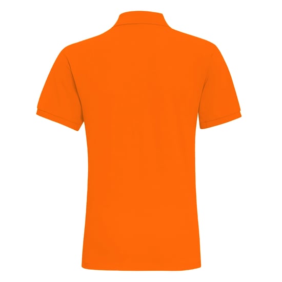 Asquith & Fox Mens Plain Short Sleeve Polo Shirt (Orange) - Image 2