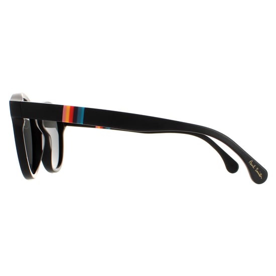 Paul Smith Round Womens Matte Black Grey Gradient PSSN056 Deeley