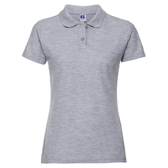 Russell Womens/Ladies Polycotton Classic Polo Shirt (Light Oxford Grey) - Image 1