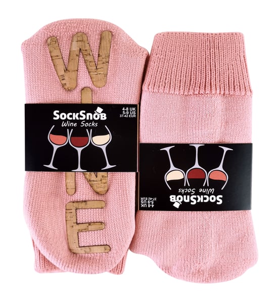 Señoras grueso forro polar térmico novedad vino suave zapatilla calcetines - Image 2