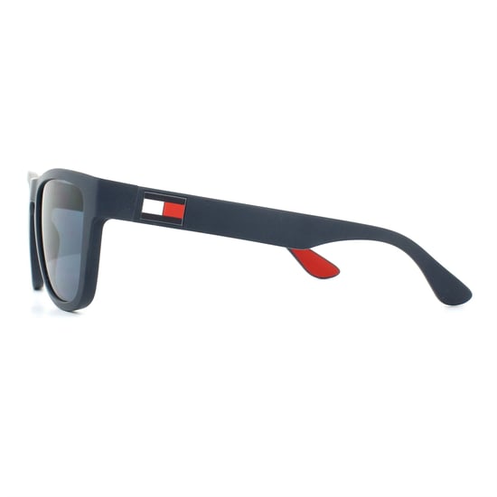 Tommy Hilfiger Square Mens Blue Blue Sunglasses