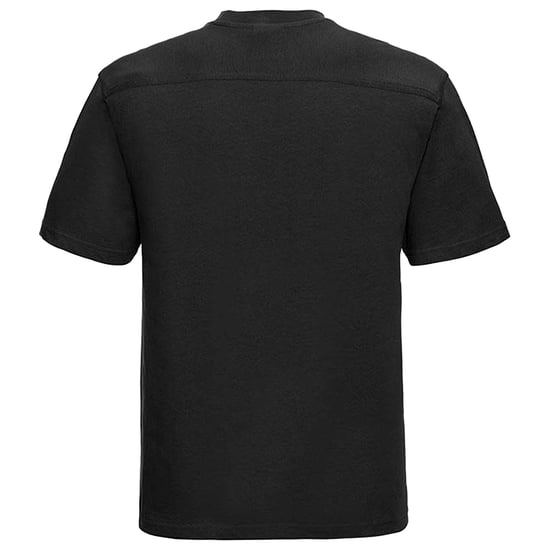 Russell Europe Mens Short Sleeve Cotton T-Shirt (Black) - Image 2