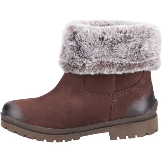 Hush Puppies Alice Leather Women's Brown Boots - Image 4