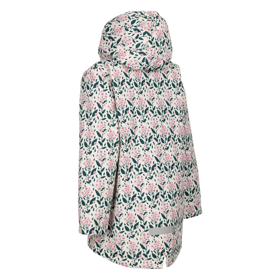 Trespass Childrens/Kids Rainstone Leaves Jacket (Cream) - Image 2