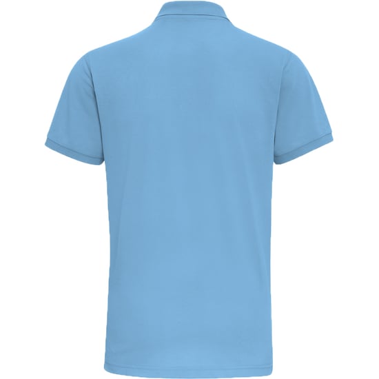 Asquith & Fox Mens Short Sleeve Performance Blend Polo Shirt (Cornflower) - Image 2