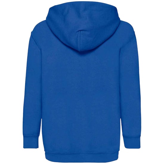 Fruit Of The Loom Kids Unisex Classic 80/20 Hoodie (Royal Blue) - Image 2