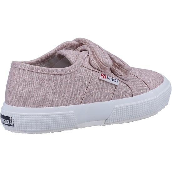 Superga 2750 Kids Straps Glitter Canvas Childrens Unisex Summer - Image 2