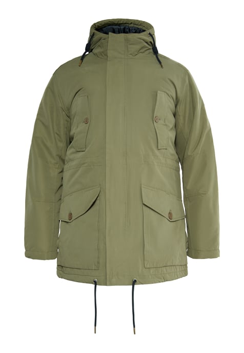 Mo padded anorak Men Military olive - Image 1