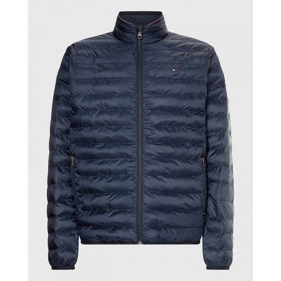 Tommy Hilfiger Jas zomer Core Packable Circular Jacket Blue