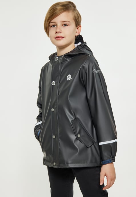 Schmuddelwedda raincoat black - Image 3