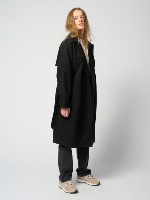 Linea trenchcoat - Black