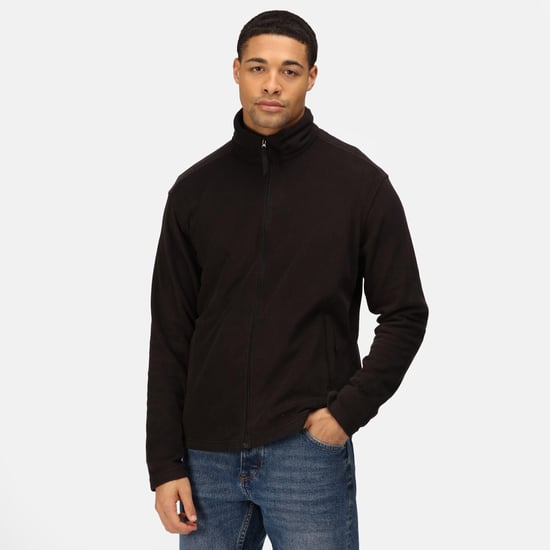 Regatta Mens Classic Microfleece Jacket (Black)