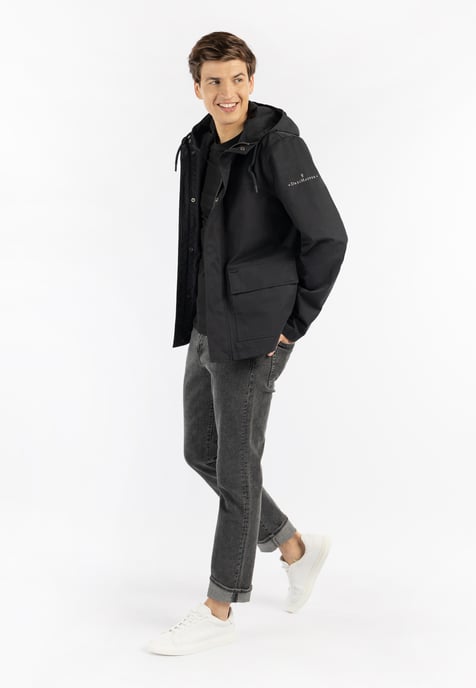 Dreimaster rain jacket Men black - Image 2