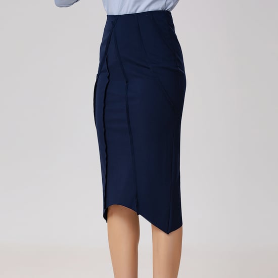 Asymmetric structural lines skirt - Image 5