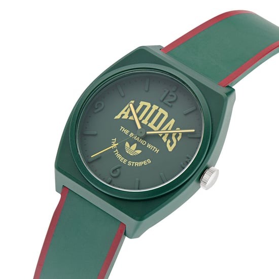 Adidas Originals Project Two Grfx Unisex's Green Watch AOST24073 - Image 3