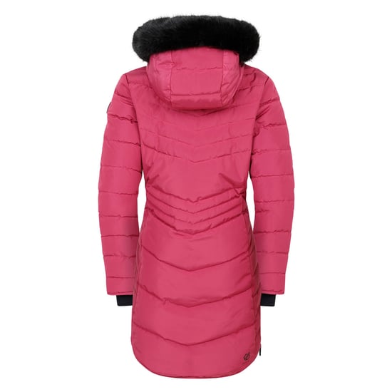 Dare 2B Womens/Ladies Striking IIII Mid Length Padded Jacket (Hydrangea Pink) - Image 2