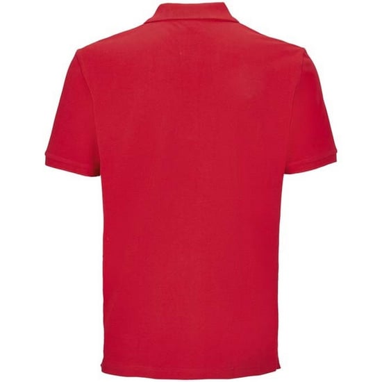SOLS Unisex Adult Pegase Pique Polo Shirt (Bright Red) - Image 2